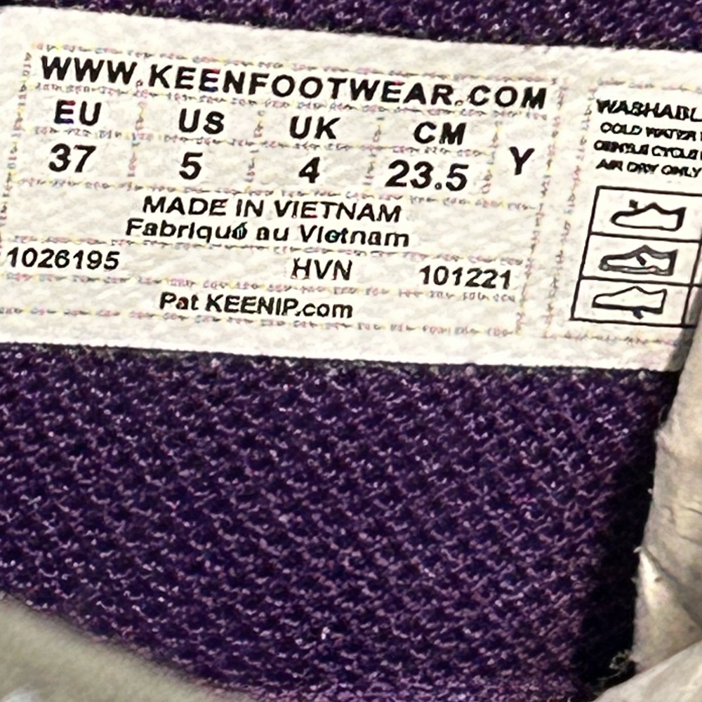Keen Purple and Pink Tie-Dye Sneakers - Picture 5 of 5